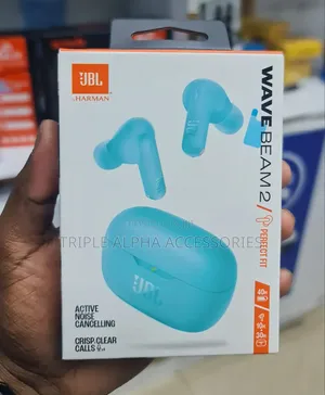 JBL Wave Beam 2 Noise-Canceling Earbuds