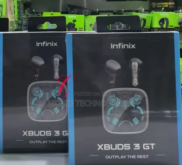 Infinix Xbuds 3 GT XE30 Transparent Wireless Earphones - 1