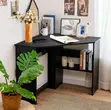 90cm Custom Corner Wooden Laptop Desk - 5