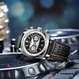 Poedagar Gents 838 Watch ya Chronograph - 2