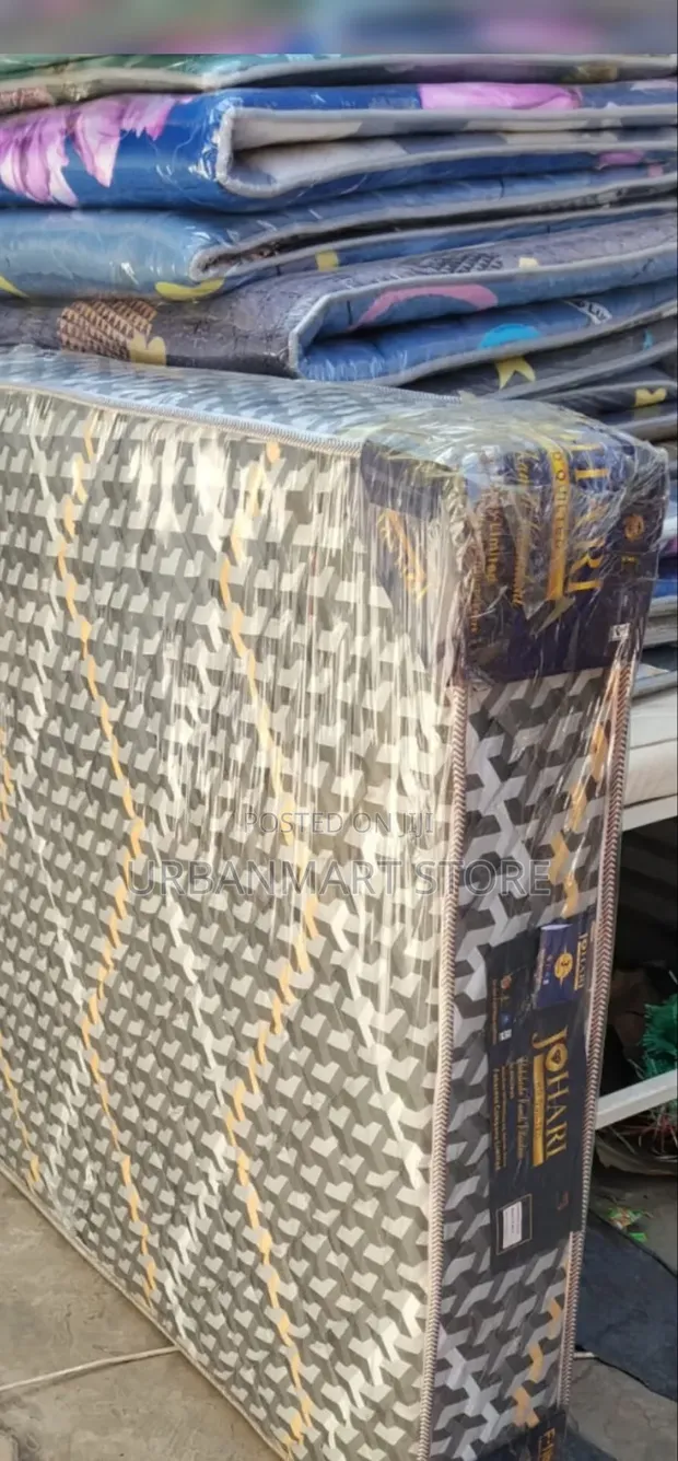 Johari Fibre Mattress - 4x6 ft, 8 Inches Thick - 1
