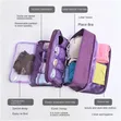 Bra Panties/Boxers & Socks Travel Case Lingerie Organizer - 5