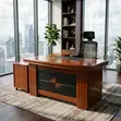 140cm Modern L-Shaped Computer Desk - 1