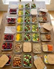 4 Premium Eco-Friendly Glass Containers with Airtight Bamboo Lids - 4