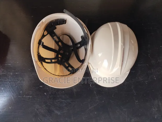 White Industrial Safety Helmet - 1