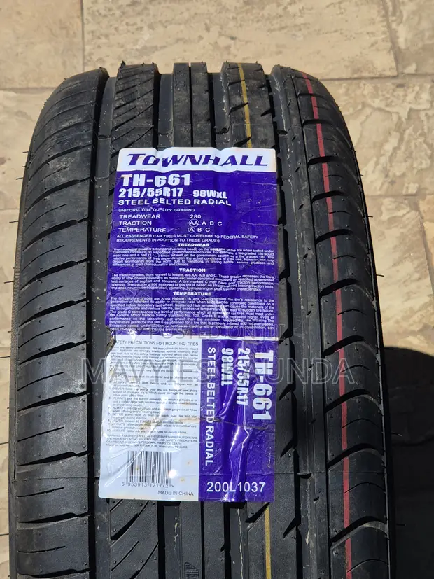 Townhall Tyre Size 215/55R17 - 1