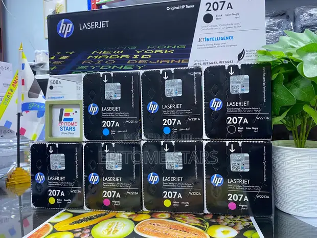 HP 207A Toner Nyeusi ya Laser - 1