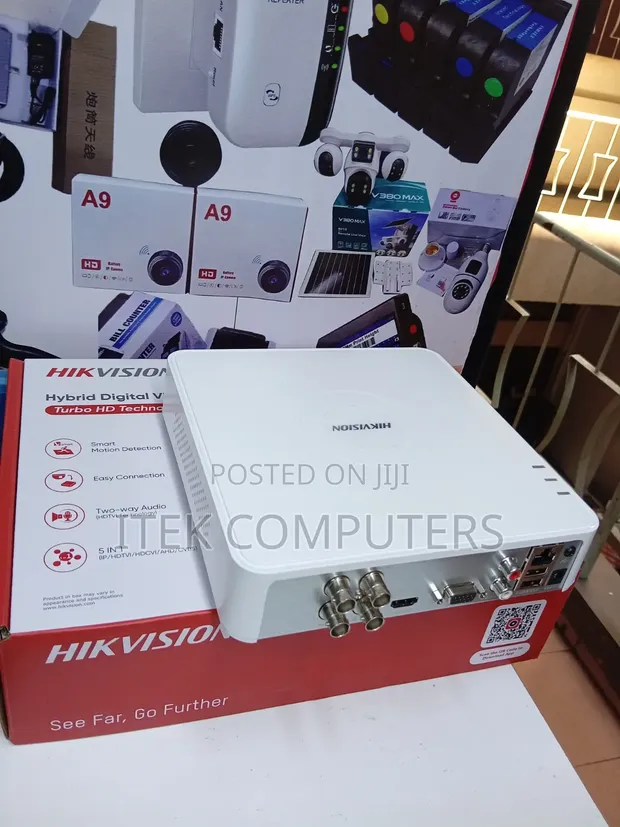 Hikvision 8-Channel DVR for Small Shops - 1