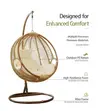 Round Rattan Hanging Egg Chair - 5