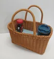 Multifunctional Rattan Storage Basket (22cm) - 4