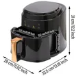 Boma 8L Digital Air Fryer - Healthy Cooking - 4