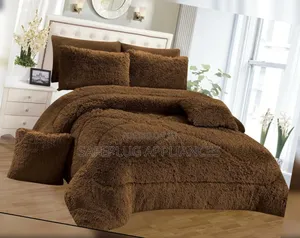 Fluffy Duvet and Bedsheet Set