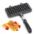 Non-Stick Waffle Pan / Maker with Insulated Handle - 2