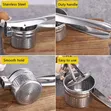 Stainless Steel Potato Masher & Ricer - 2