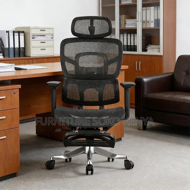 Mady Ergonomic High-Back Mesh Office Chair - 1