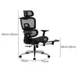 Mady Ergonomic High-Back Mesh Office Chair - 2