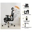 Mady Ergonomic High-Back Mesh Office Chair - 5