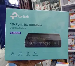 TP-Link Switch ya Mtandao ya Bandari 16