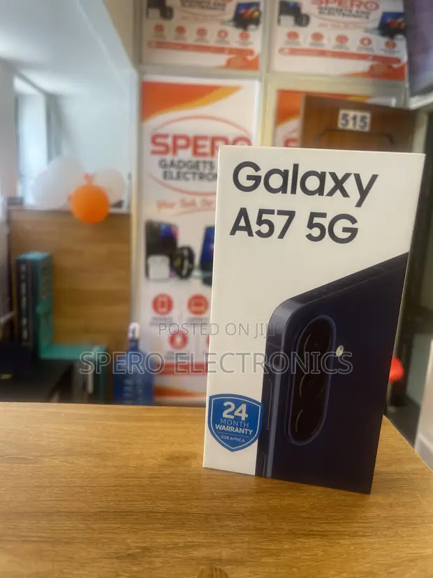 Samsung Galaxy A57 256GB Mpya Nyeusi - 1