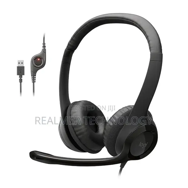 Logitech H390 USB Wired Headset - 1