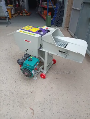 Heavy-Duty Chaff Cutter with 8HP Diesel Engine