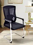Mid-Back Ergonomic Mesh Office Guest Chair - 3
