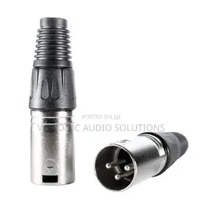 XLR 3-Pin Male Connector Mpya Kabisa