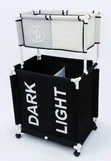 3 Tier Rolling Laundry Hamper - 2