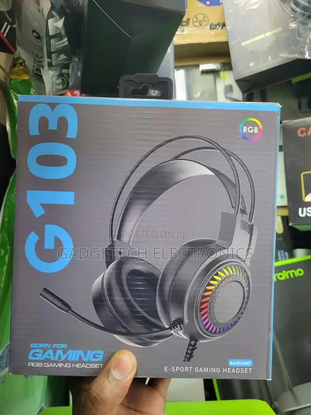 G103 RGB E-Sport Gaming Headset - 1
