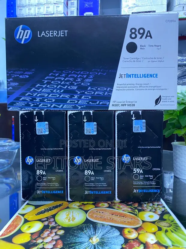 HP 89A Toner Nyeusi wa Utendaji wa Juu - 1