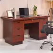 Mahogany Wooden Executive Office Desk - 2
