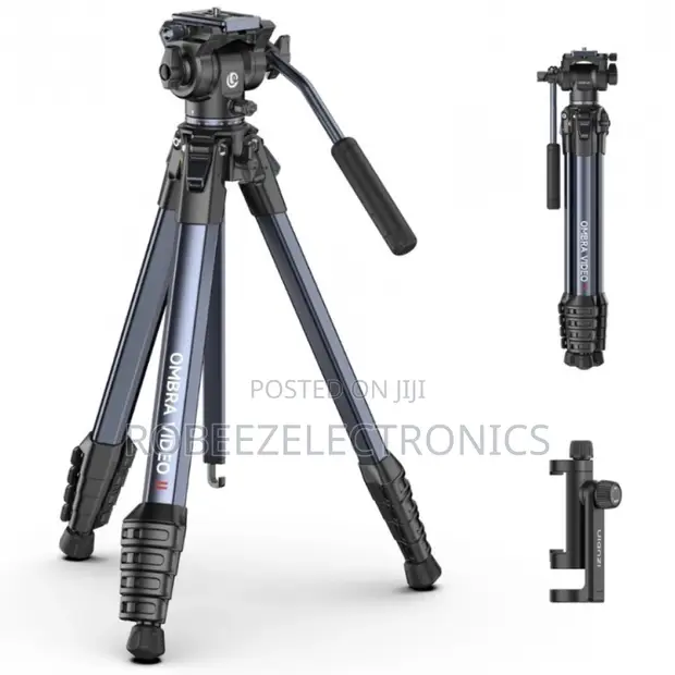 Ulanzi Ombra XIANG Aluminum Travel Tripod with Fluid Head - 1