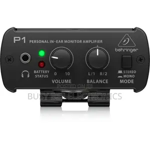 Behringer Powerplay P1 Amplifier ya Monitor ya Binafsi ya In-Ear
