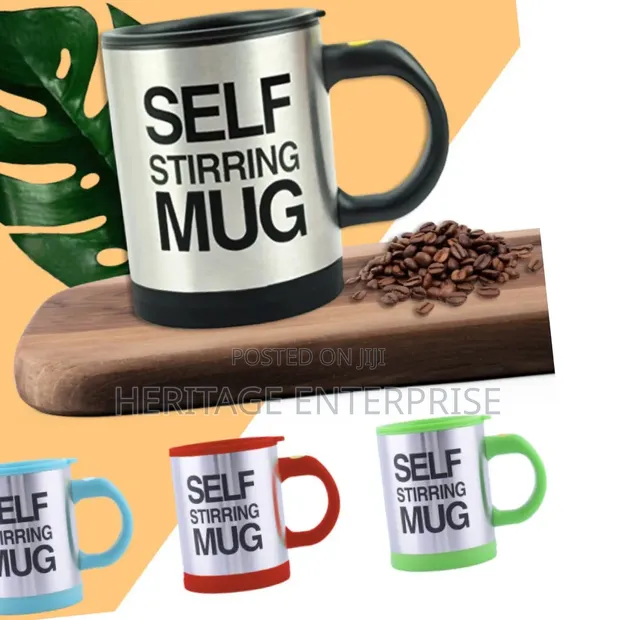 Self-Stirring Mug | Battery-Powered - 1