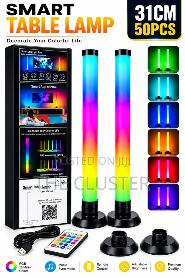 Smart RGBIC LED Light Bars (2pcs) - 1
