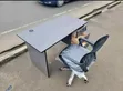 1-Meter Office Desk with Ergonomic Chair - 2