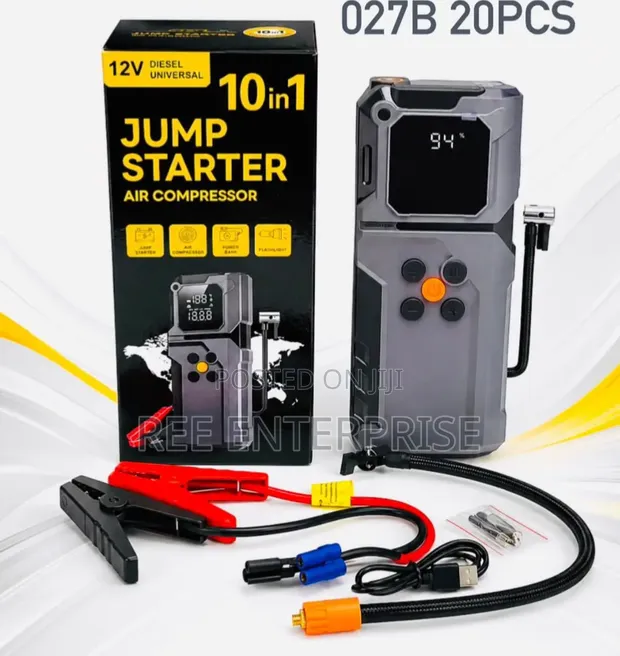 10 in 1 Multifunctional Jump Starter Kit - 1