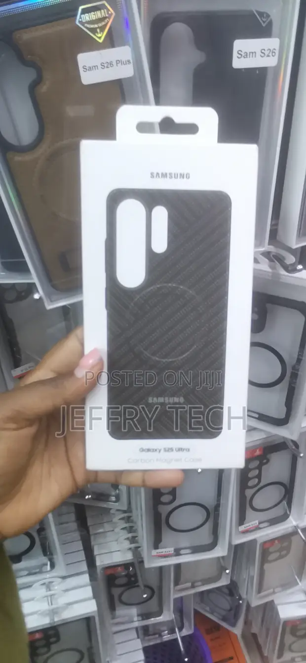 Samsung Galaxy S26 Ultra Carbon Magnet Case - Mpya - 1