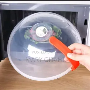 Heat Resistant BPA Free Plastic Microwave Cover