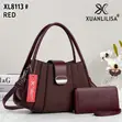 High Quality Handbag with Pouch - 4
