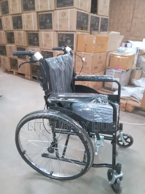 Wheelchair Standard na Miguu na Breki