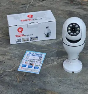 Smart Single Lens CCTV Bulb Camera - Usalama wa Nyumbani bila Waya