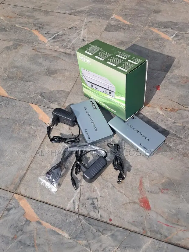 HDMI KVM Extender 120m kwa Udhibiti wa PC kwa Mbali - 1