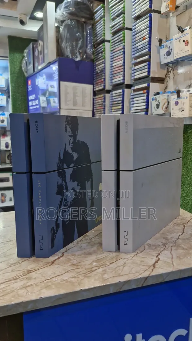 PS4 Standard Console na Vitufe 2 na Michezo 8 - 1