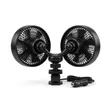 12V 360° Swivel Head Fan ya Kupoeza Magari - 1