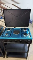 Olelon 4+1 Standing Gas Cooker with Shelves - 1