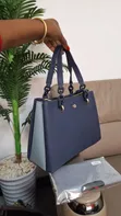 Premium Chrisbella Handbag with Matching Purse - Office & Casual - 2