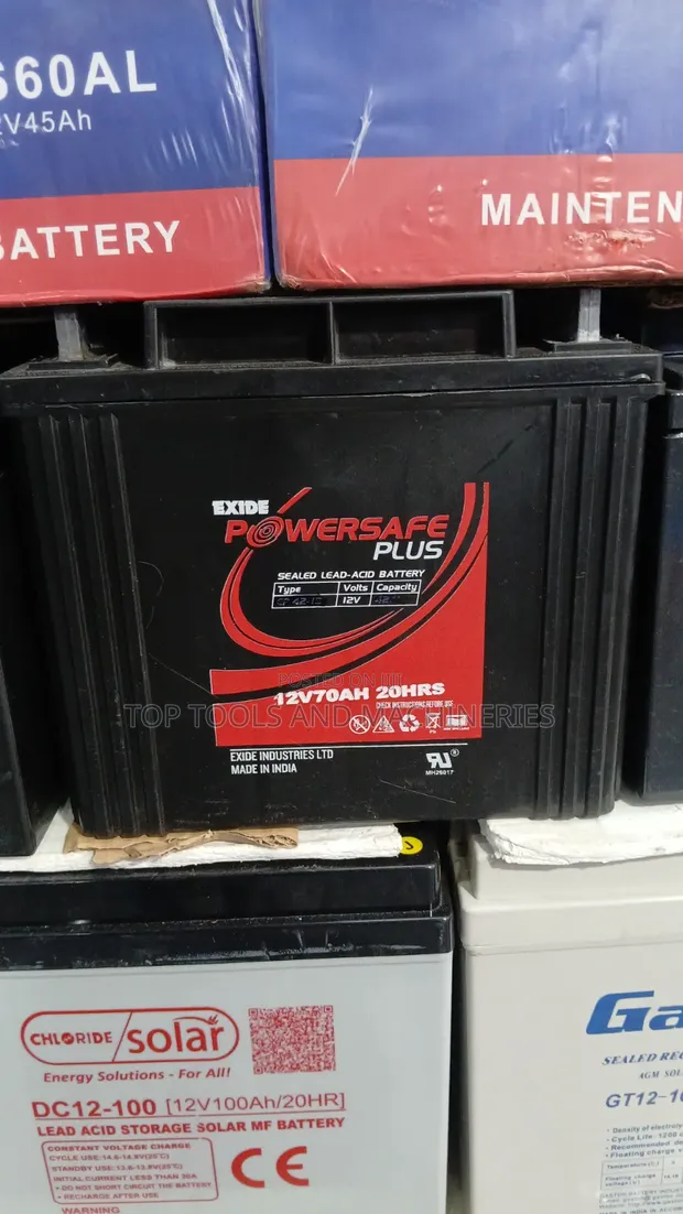 Exide Powersafe Plus 12V 70Ah Battery - 1