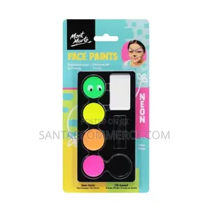 Mont Marte Neon Face Paints Set