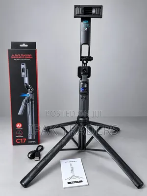 C17 AI Face Tracking Quadpod Gimbal Tripod